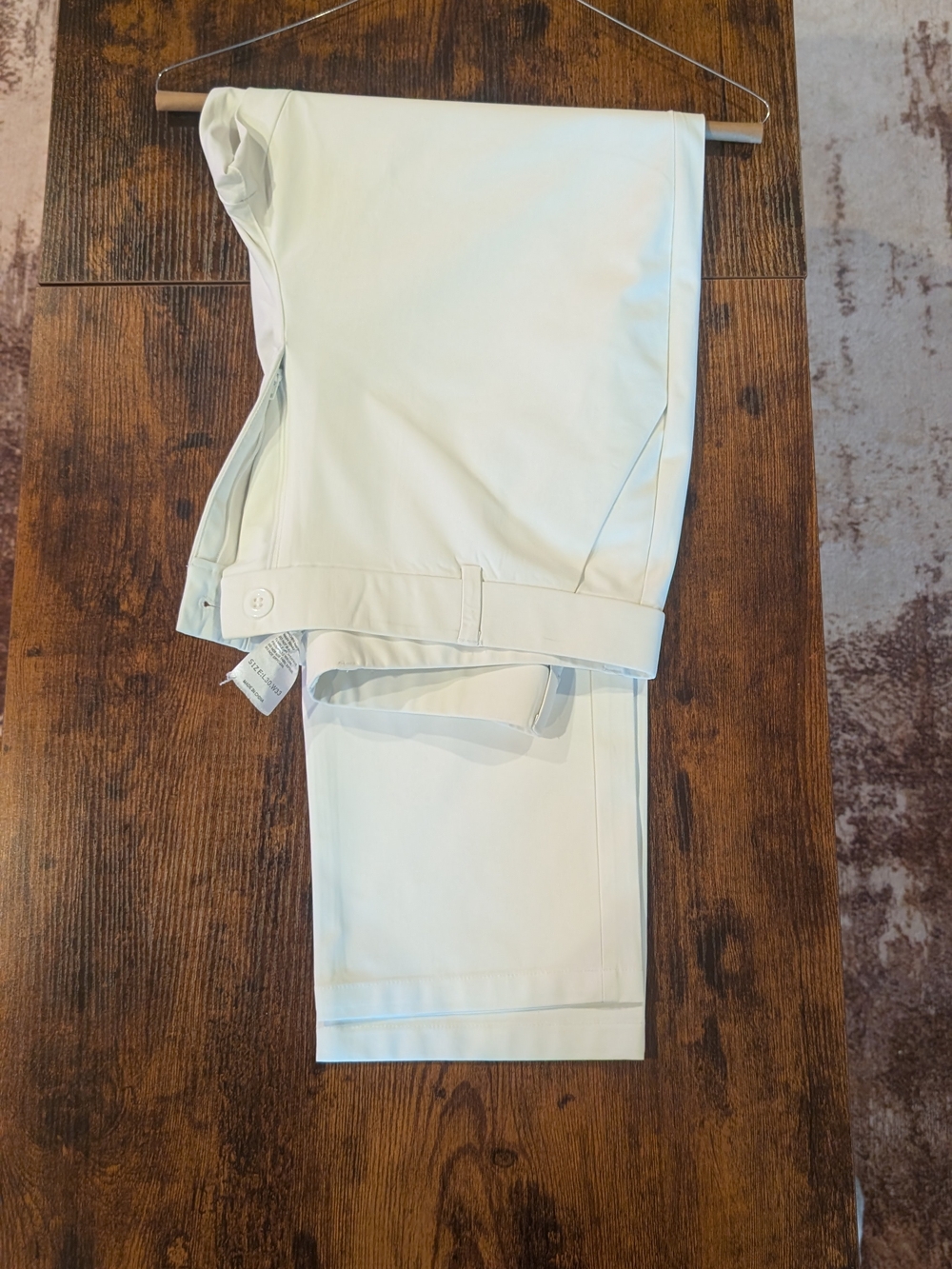 Classic White Dress Pants